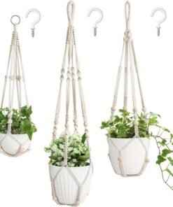3 Packs, Macrame Plant Hangers