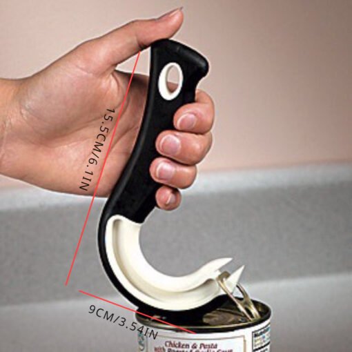 1pc Hook-Shaped Can Opener - Image 4