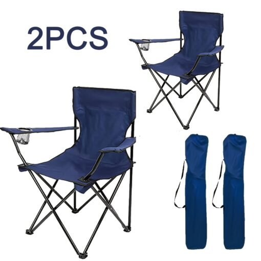 2pcs/set Portable Camping Chair - Image 4