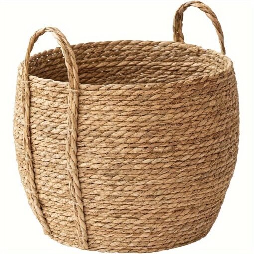 Nordic style seaweed handmade woven flower pot - Image 5