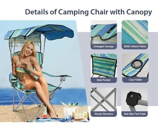 BalanceFrom Canopy Chair - Image 85