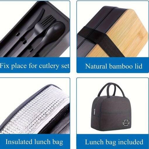Double Layer Bento Lunch Box - Image 8