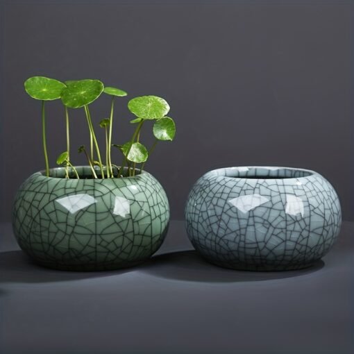 Ceramic Go Kiln Copper Money Grass Vase