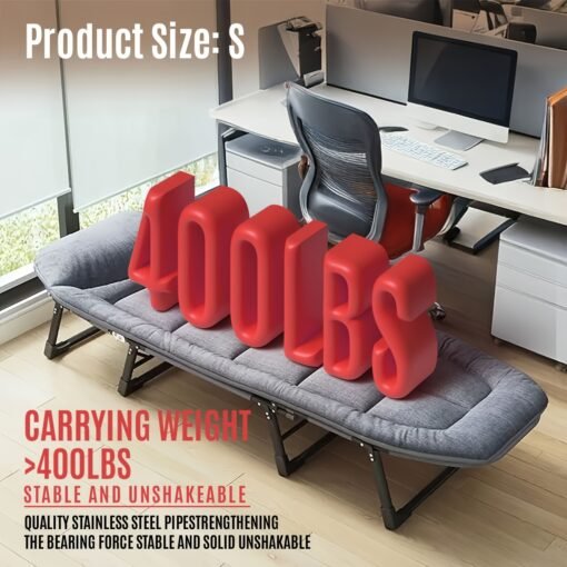 LEO IRIS Heavy-Duty Folding Lounge Chair - Image 6