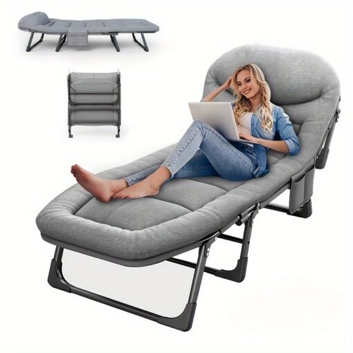 LEO IRIS Heavy-Duty Folding Lounge Chair - Image 2