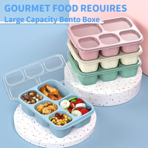 4pcs Bento Box Adult Lunch Box - Image 4