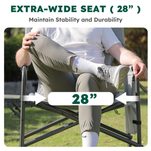 Colegence XXL Oversized Directors Chairs Set Of 2 - Image 7