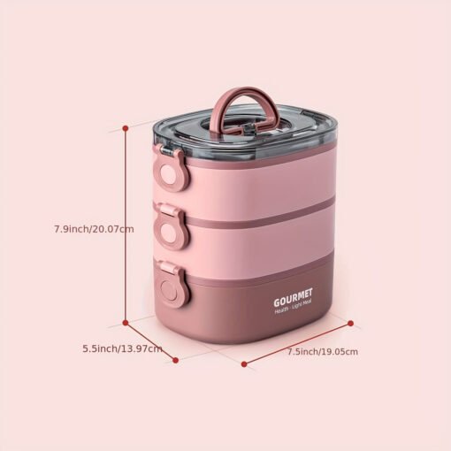 1 Set Bento Box Lunch Box - Image 2