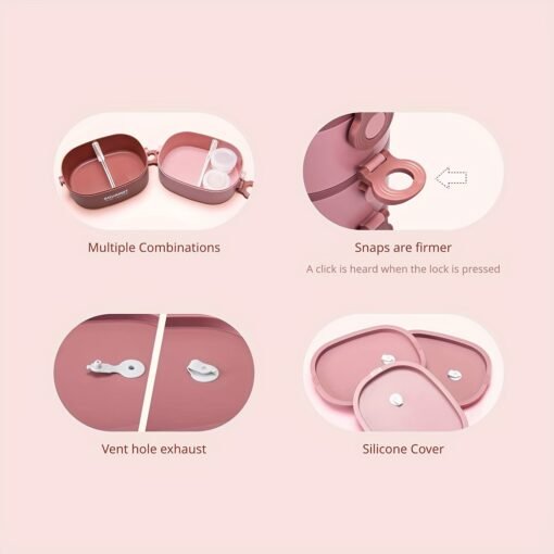1 Set Bento Box Lunch Box - Image 6