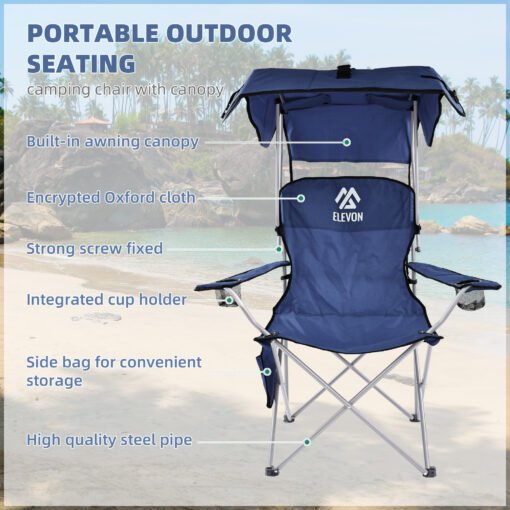 BalanceFrom Canopy Chair - Image 57