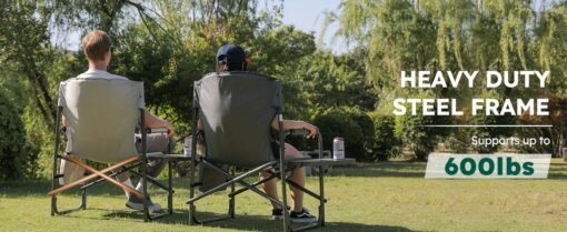 Colegence XXL Oversized Directors Chairs Set Of 2 - Image 15