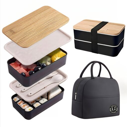 Double Layer Bento Lunch Box - Image 4