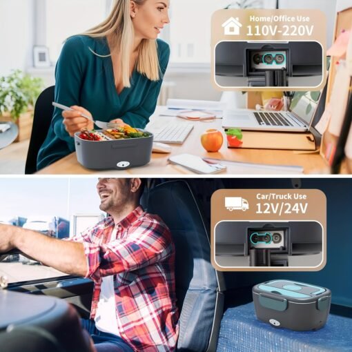 Electric Lunch Box - Portable Fast Heating Lunch Box - Image 6