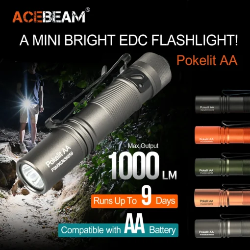 ACEBEAM Pokelit AA EDC Flashlight - Image 2