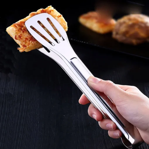 Stainless Steel Food Tongs Kitchen - Image 15