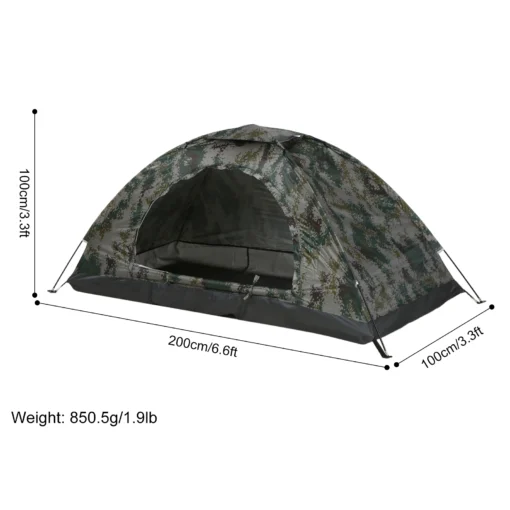 Tomshoo 1/2 Person Ultralight Camping Tent - Image 7