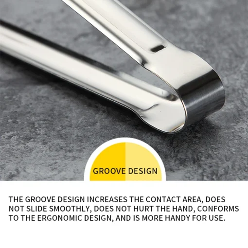 Stainless Steel Food Tongs Kitchen - Image 20