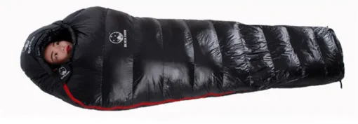Very Warm White Goose Down Filled Adult Mummy Style Sleeping Bag - Image 31