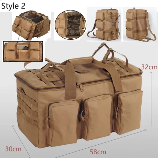 55L Luggage Duffel Bag - Image 9