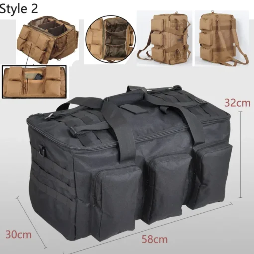 55L Luggage Duffel Bag - Image 8