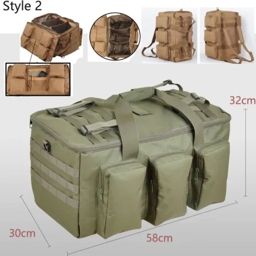 55L Luggage Duffel Bag - Image 7