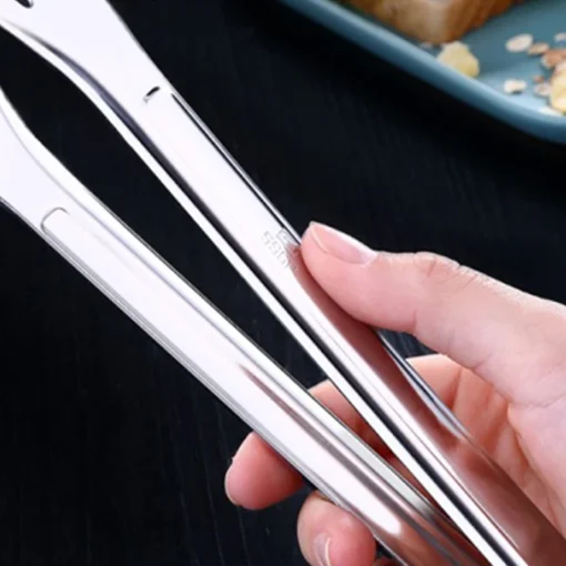 Stainless Steel Food Tongs Kitchen - Image 24