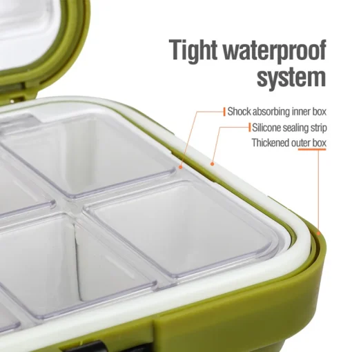 Fishing Tackle Boxes Waterproof Fishing Storage Boxes - Image 23