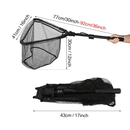 55cm-190cm Telescopic Fishing Net - Image 16