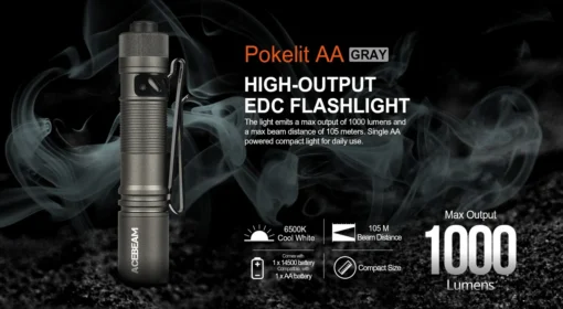ACEBEAM Pokelit AA EDC Flashlight - Image 12