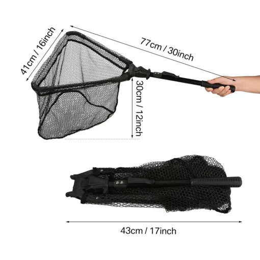 55cm-190cm Telescopic Fishing Net - Image 11