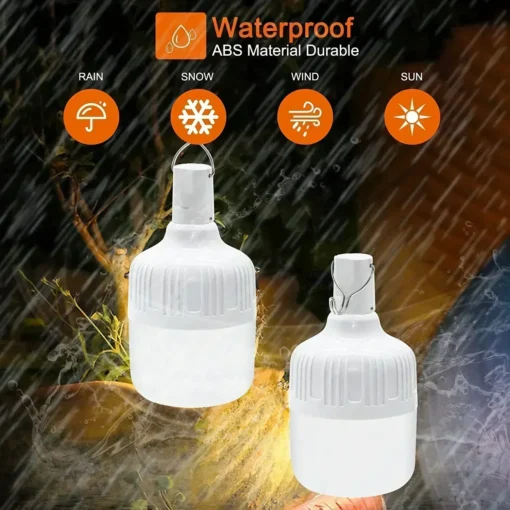 60W Emergency Light Outdoor Camping Supplies - Image 2