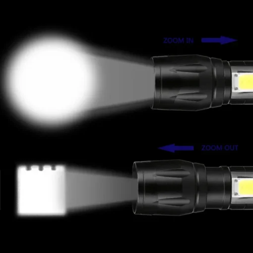Mini LED Flashlight COB+XPE Portable Torch - Image 15