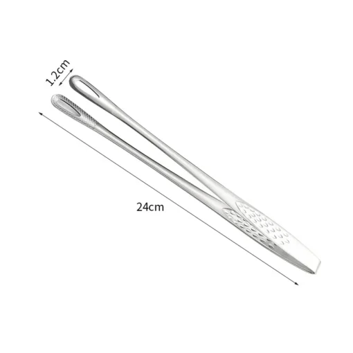 Kitchen Stainless Steel Barbecue Tongs - Image 8