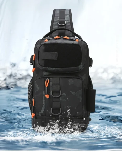 Waterproof Camo Tactical Chest Bag - Image 10