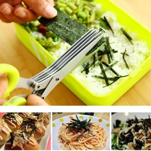 Muti-Layers Kitchen Scissors Stainless Steel - Image 2