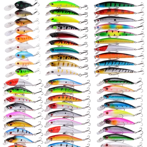3/5/8 Pcs of Random Fishing Lure Set