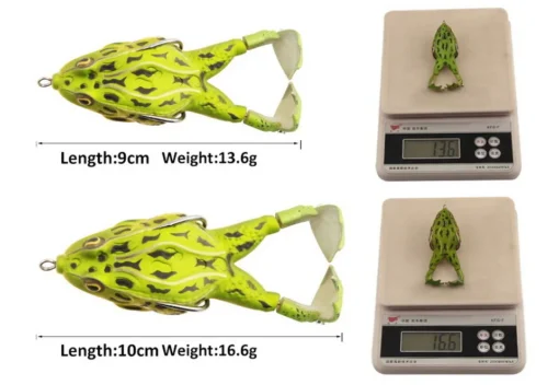 Frog Lure Double Propeller Legs Silicone Soft Baits - Image 22