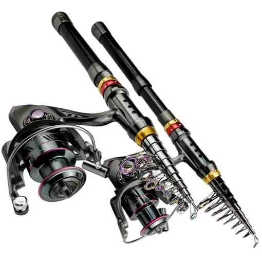 1.8-3.6m Carbon Fiber Fishing Rod - Image 2
