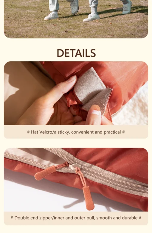 BISINNA Large Camping Sleeping Bag - Image 22
