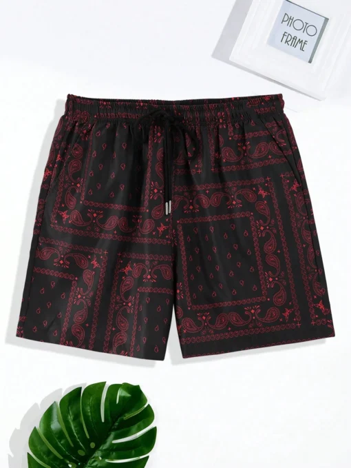 Trend Bandana Graphic Beach Short - Image 22