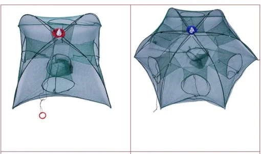 24/20/16/12/10/8/6/4 Holes Portable Fishing Net - Image 16