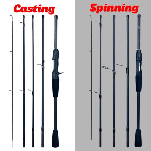 PHISHGER Casting Weight 5-30g M Fast Ultralight Lure Trout Pole - Image 5