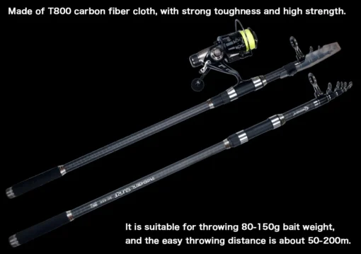 PHISHGER Telescopic Surf Spinning Rod - Image 10
