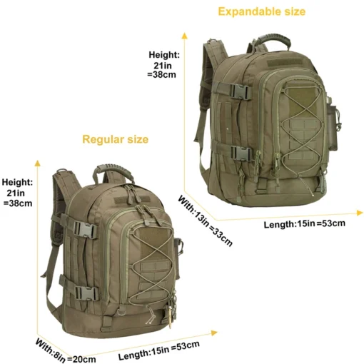 65L Outdoor Tactical Backpack - Image 19
