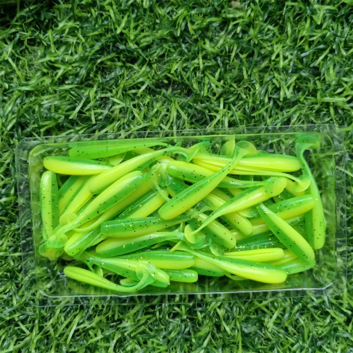 50PCS Micro Soft Fishing Lures - Image 12