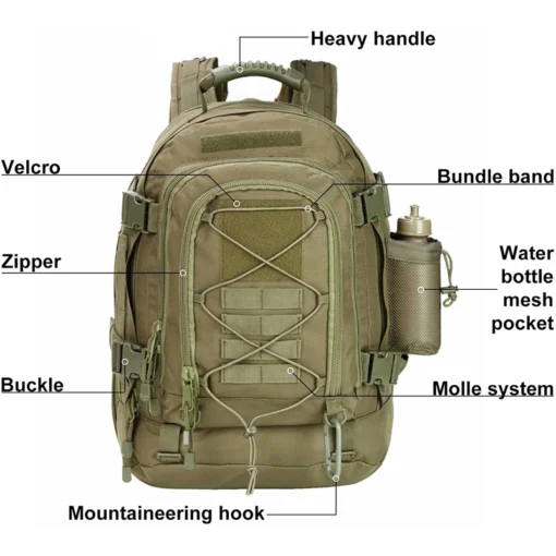 65L Outdoor Tactical Backpack - Image 16