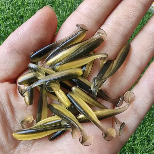 50PCS Micro Soft Fishing Lures - Image 15