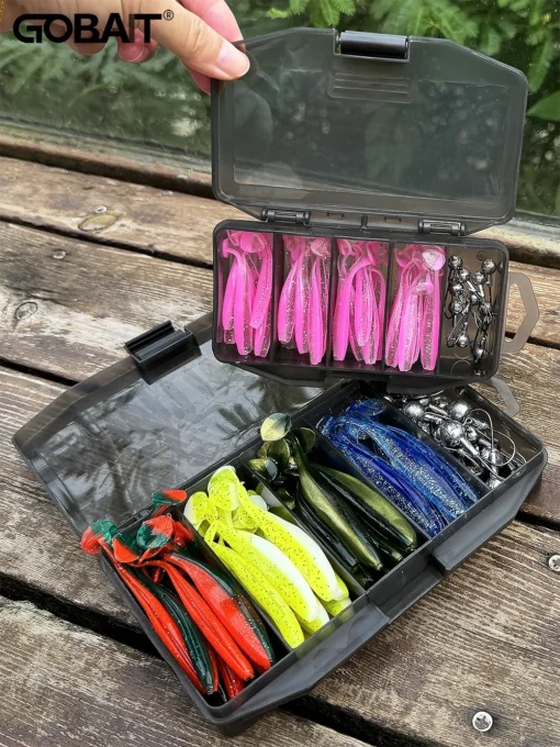 50PCS/Box Metal Jig Bait 5.5cm 7cm 10cm Soft Lure - Image 24