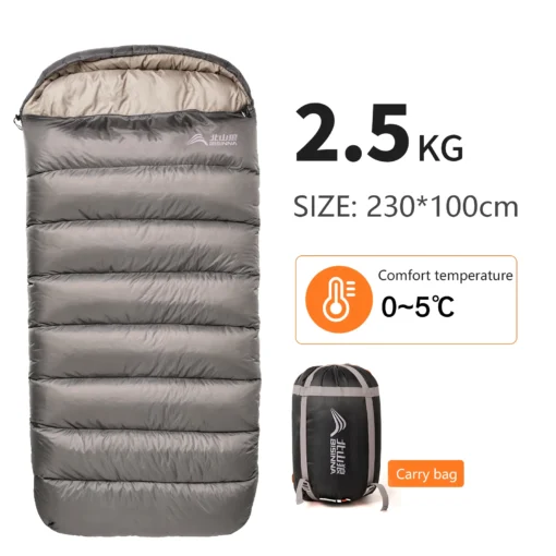 BISINNA Large Camping Sleeping Bag - Image 10