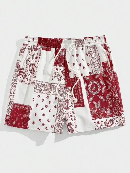 Trend Bandana Graphic Beach Short - Image 24